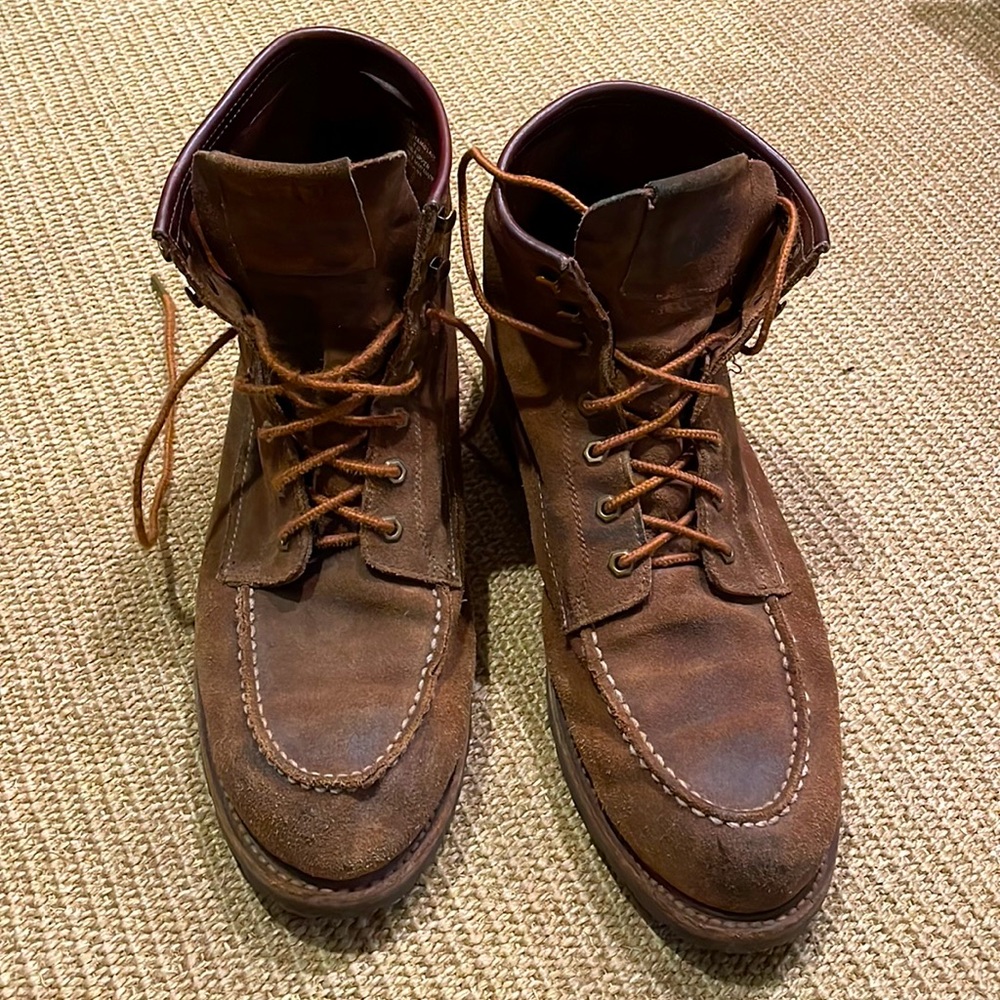 Frye Dakota Mid Lace Suede Boot size 13